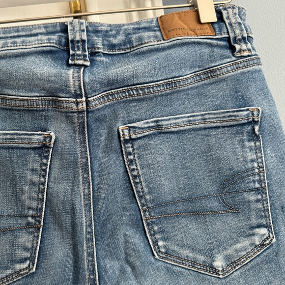 American Eagle (Next Level Stretch) flare jeans, sz 8 - Picture 2 of 10